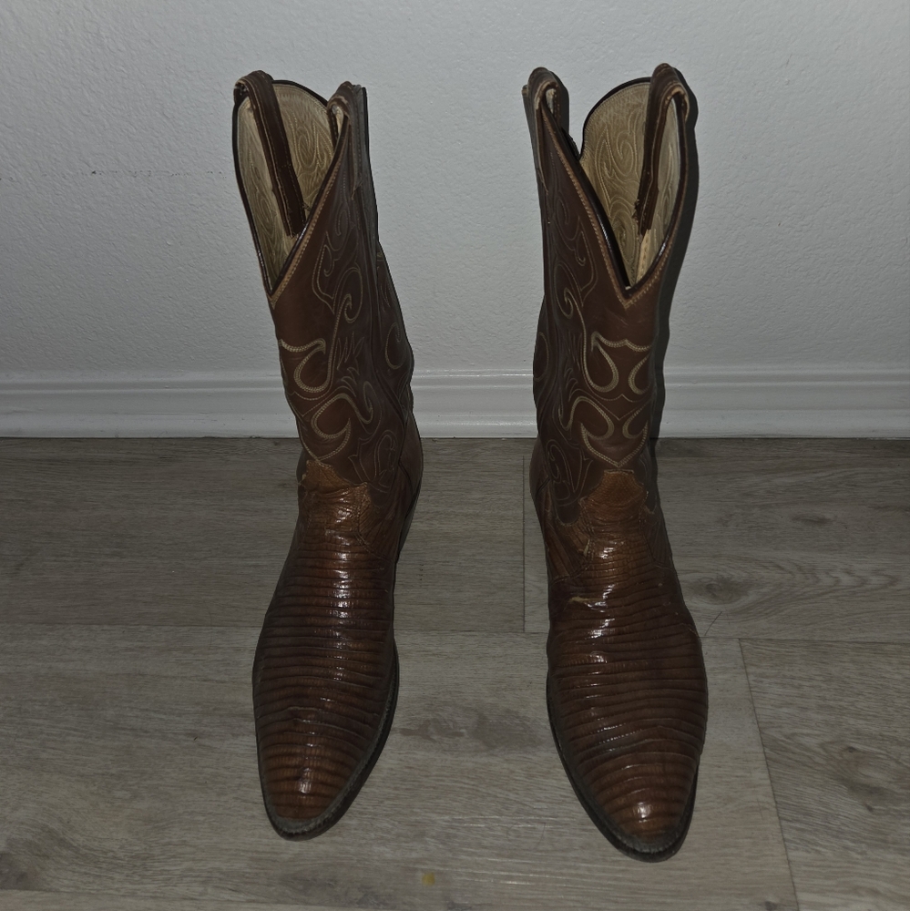 Brown Western Leather Boots
